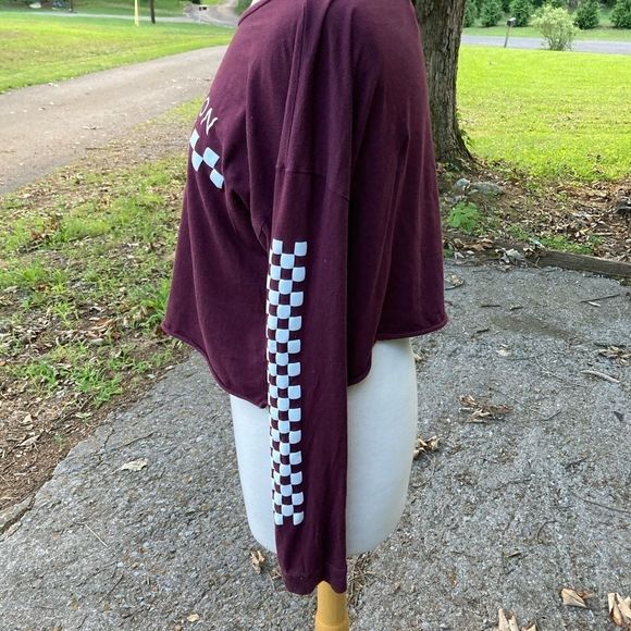 LIMITED EDITION CROPPED LONG SLEEVE TOP SKATER - Picture 6 of 6